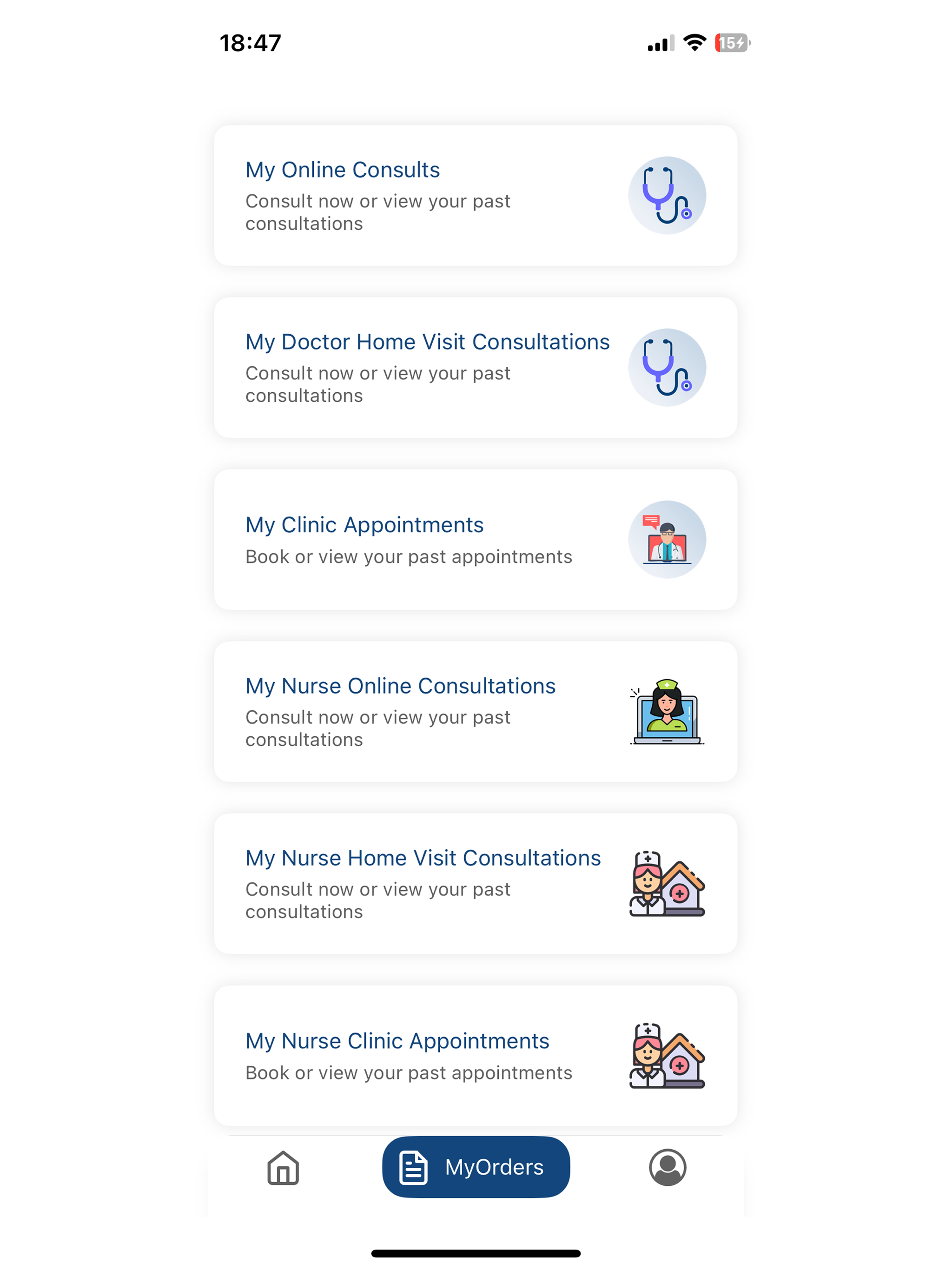 MyHealthskye app screenshot 3