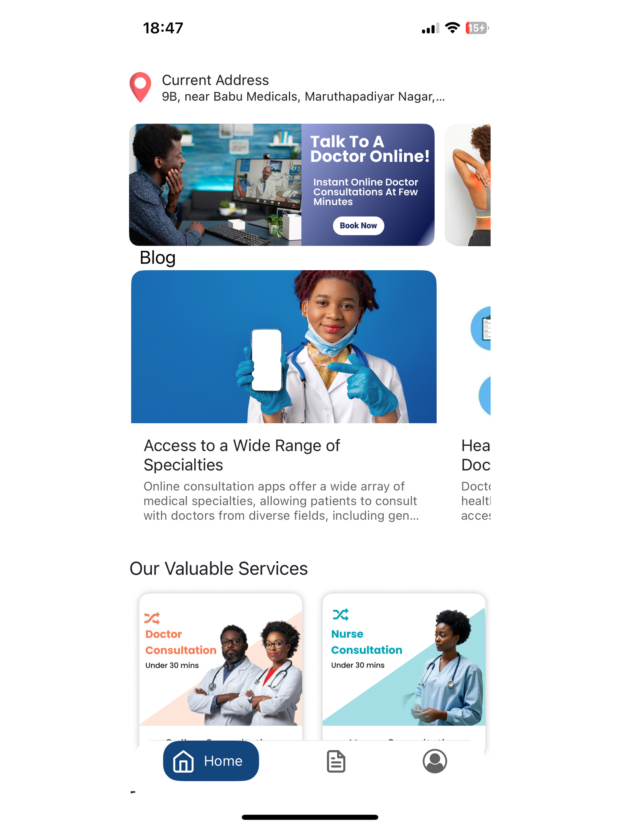 MyHealthskye app screenshot 4