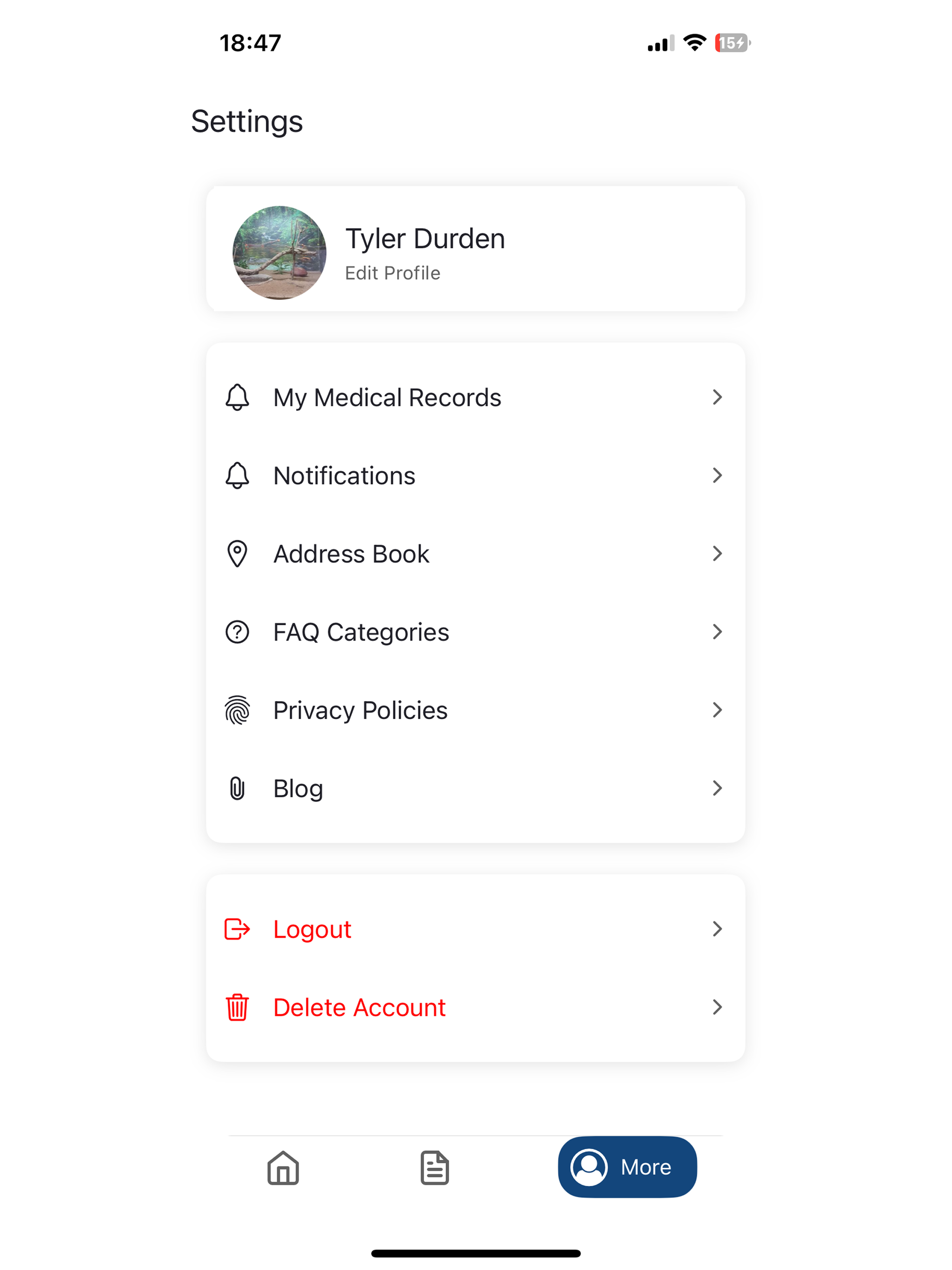 MyHealthskye app screenshot 5