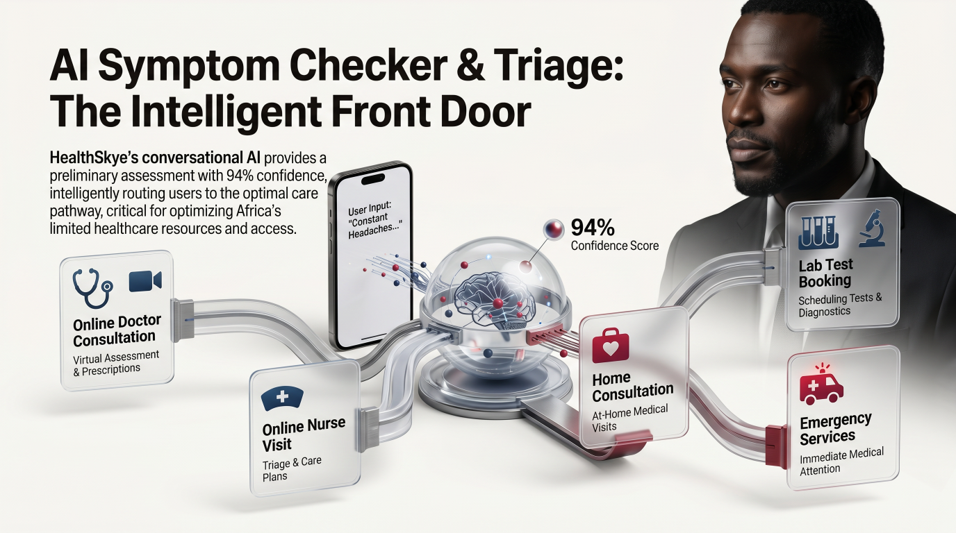 AI Symptom Checker and Triage