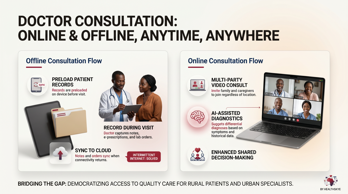 Doctor Consultation Online and Offline